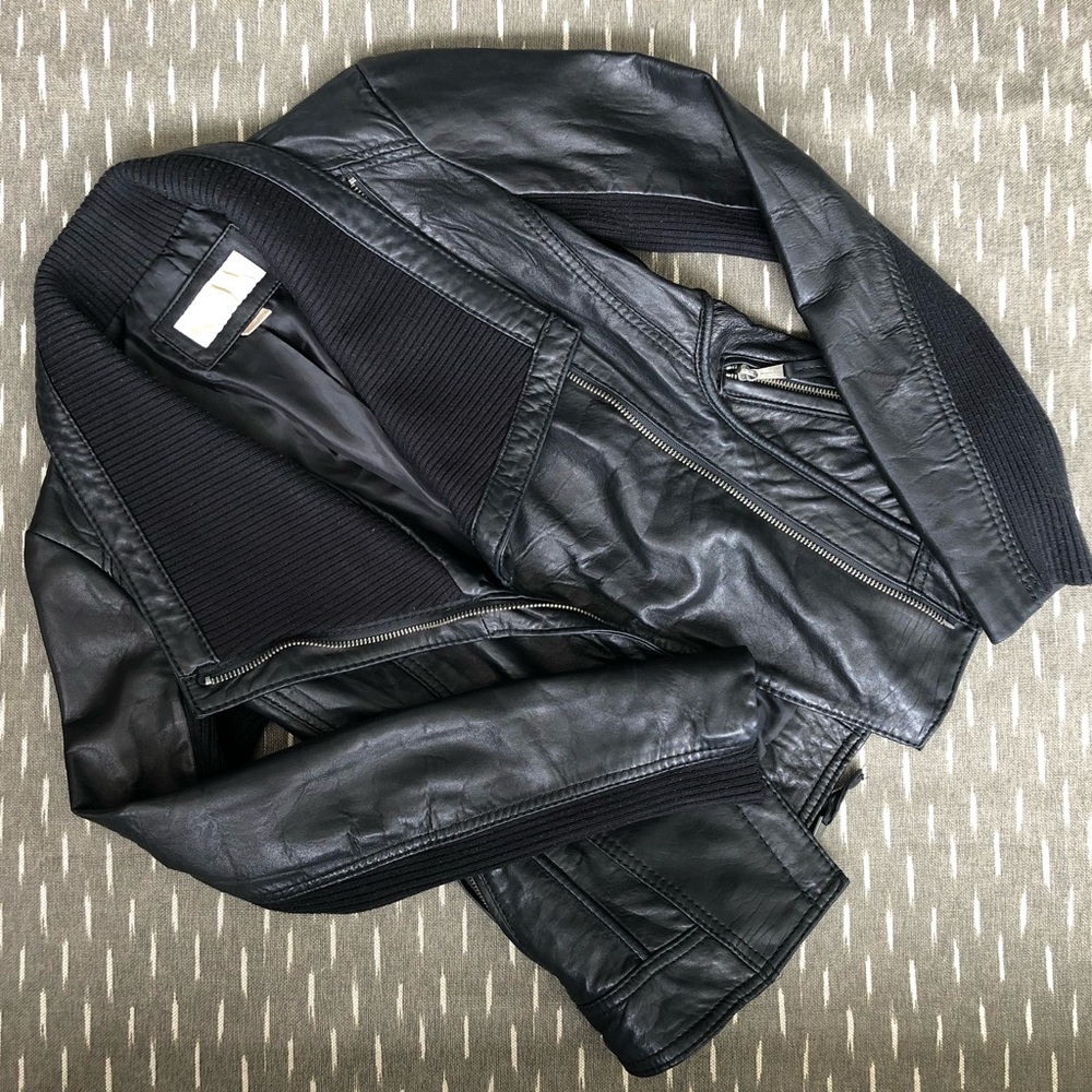 Michael Kors XS Leather Jacket
